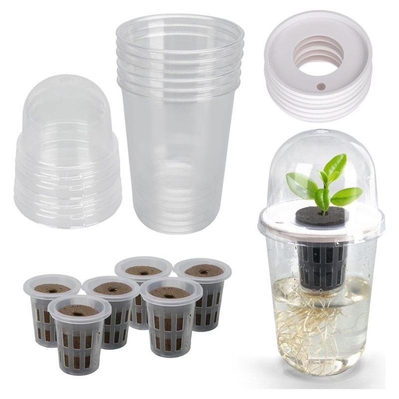 Hydroponic Kit - [A93Z!】 Hydroponic Seedling Cup Tabletop Greenhouse