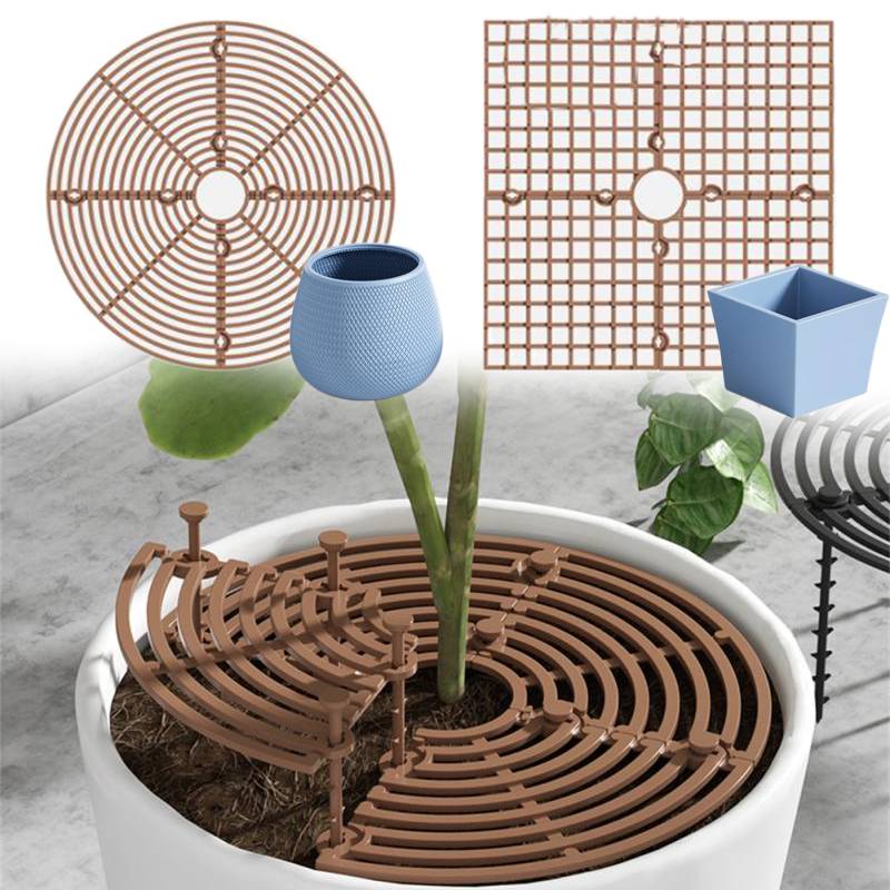 Indoor Herb Garden - Flower Pot Cover Plant Pot Grid