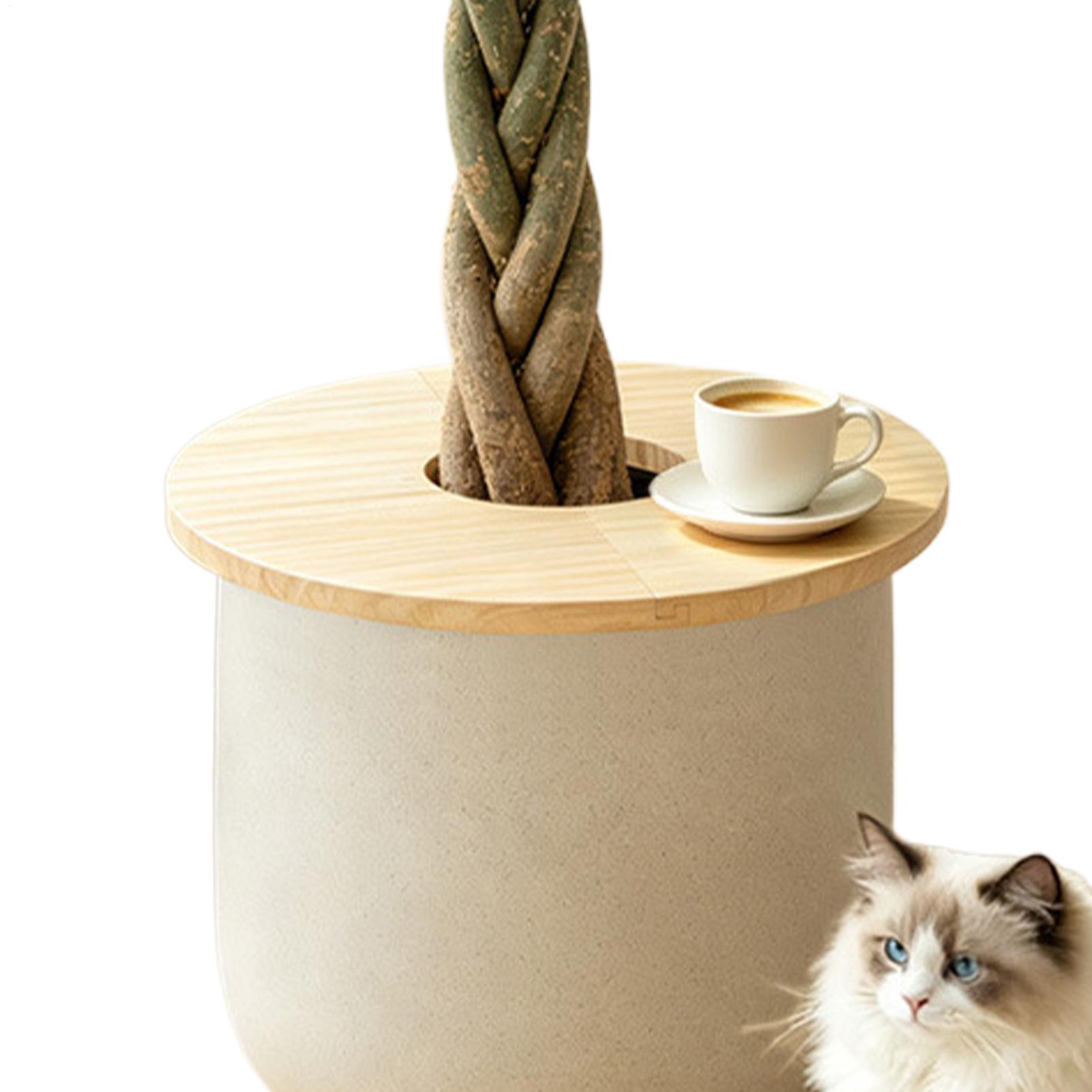 Flower Pot Covers Wooden Split - Indoor Herb Garden recension och pris