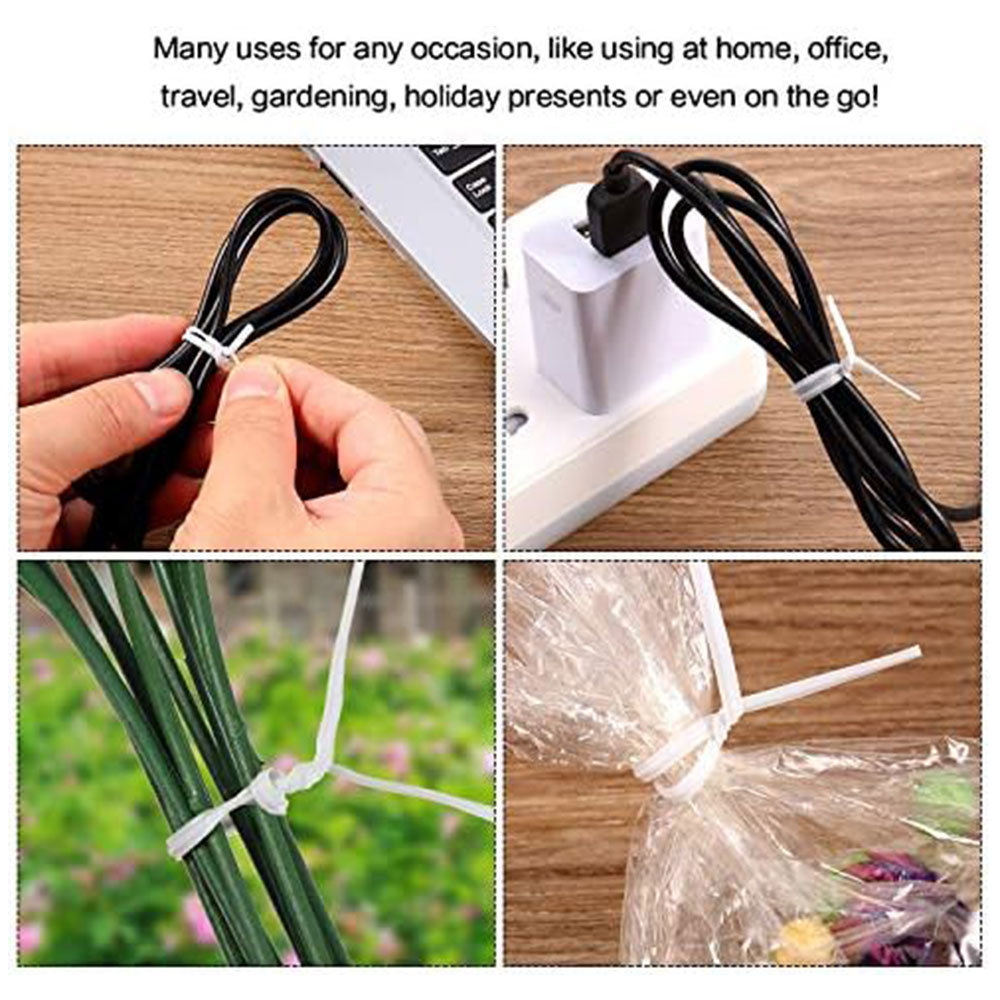 100Pcs BK WH Oblate Iron Wire  - Indoor Herb Garden recension och pris