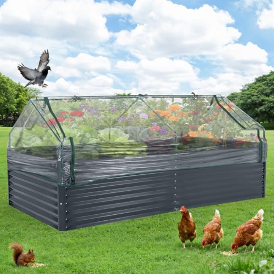 Outdoor vegetable gardening: g - Raised Garden Bed recension och pris