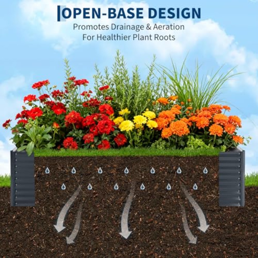 Outdoor vegetable gardening: g - Raised Garden Bed recension och pris