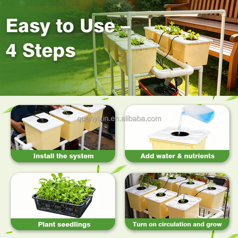 Dutch Bucket Hydroponic System - Hydroponic Kit recension och pris