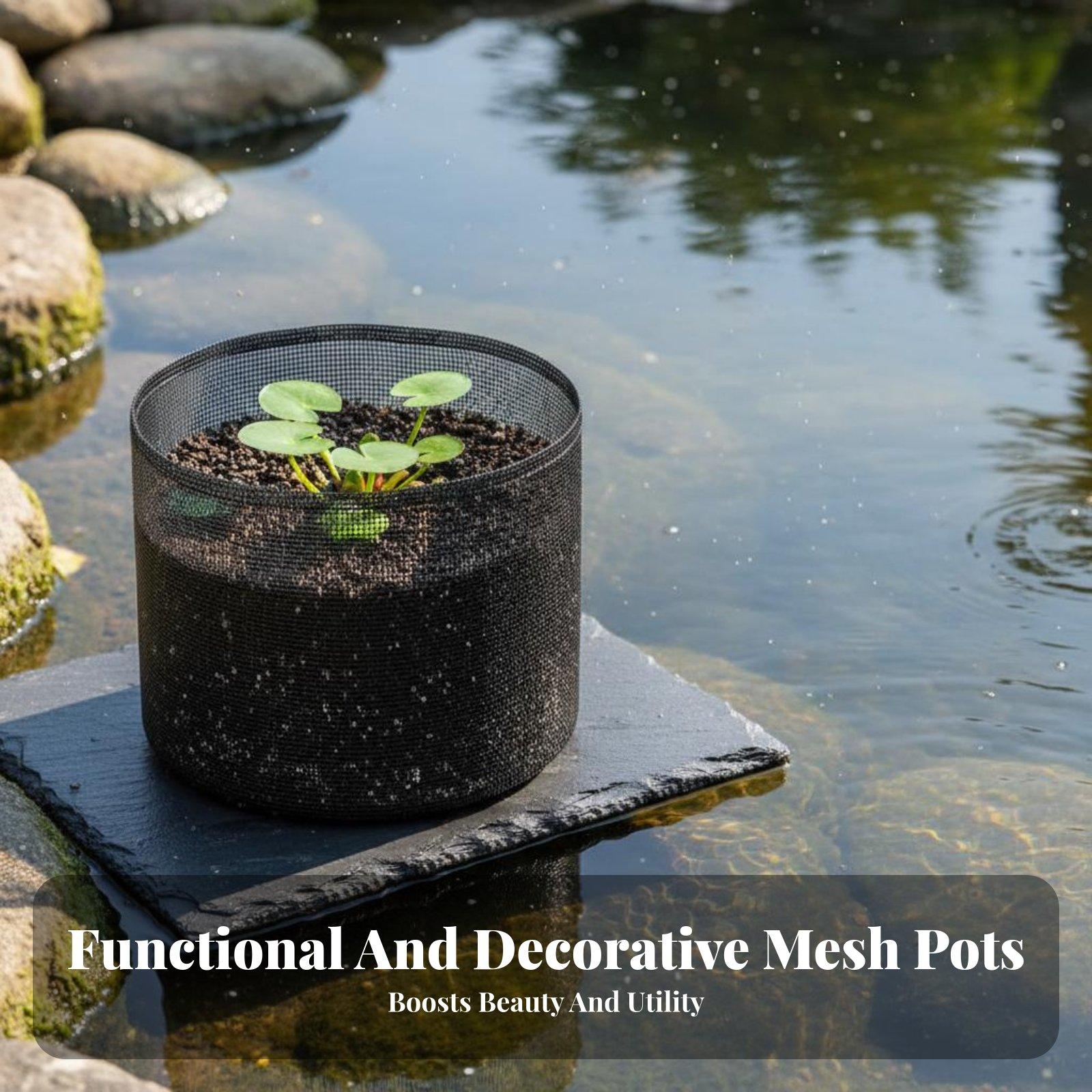 4 Piece Water Lily Planting Po - Grow Bag recension och pris