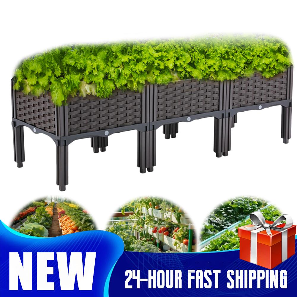 Raised Garden Bed Elevated Pla - Self Watering Planter recension och pris