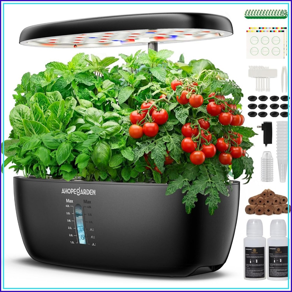 12 Pod Hydroponic Garden with  - Indoor Herb Garden recension och pris