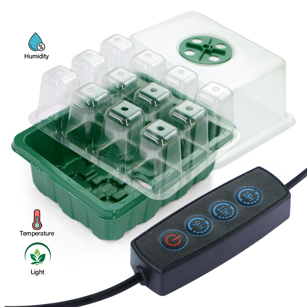 LED Nursery Pots with Grow Lig - Seed Starter Tray recension och pris
