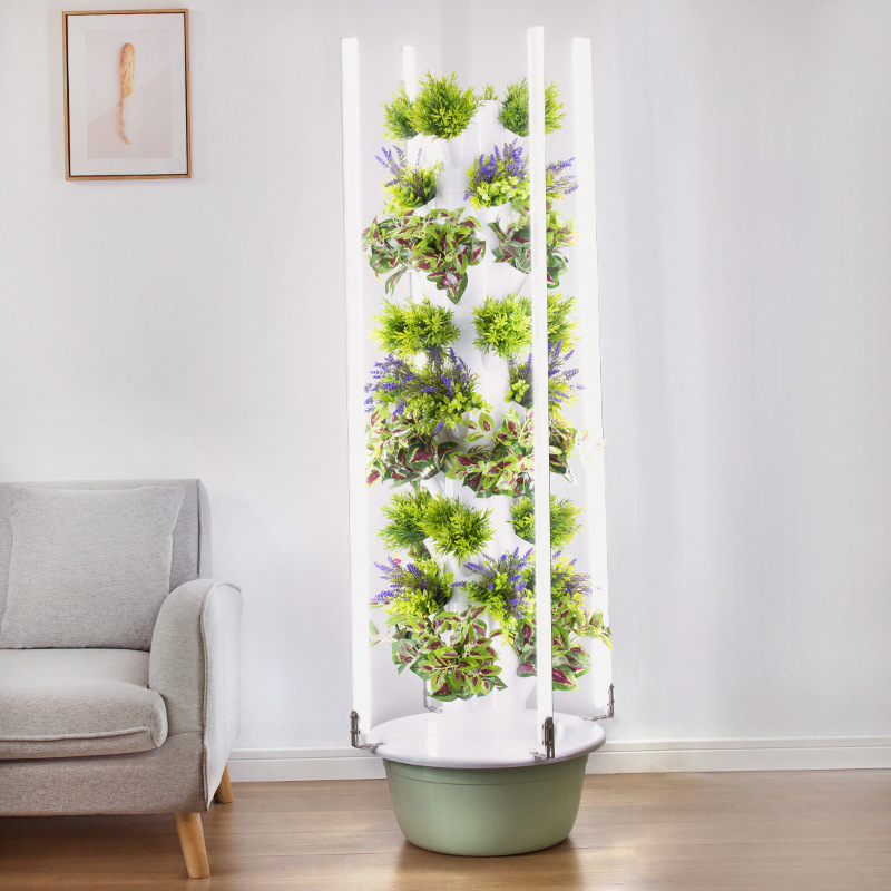 With Led Grow Light Space Tree - Vertical Planter recension och pris
