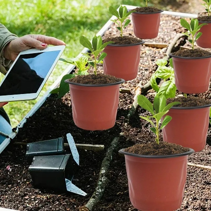 100/20x Seeding Nursery Pot Bl - Seed Starter Tray recension och pris