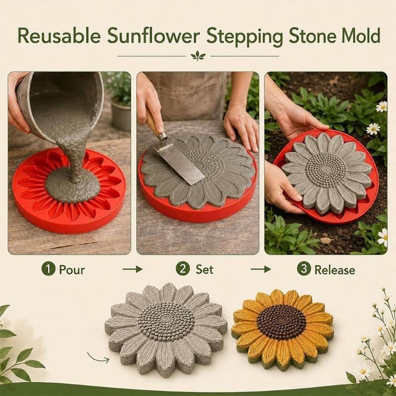 Flexible Concrete Form Set for - Garden Gloves recension och pris